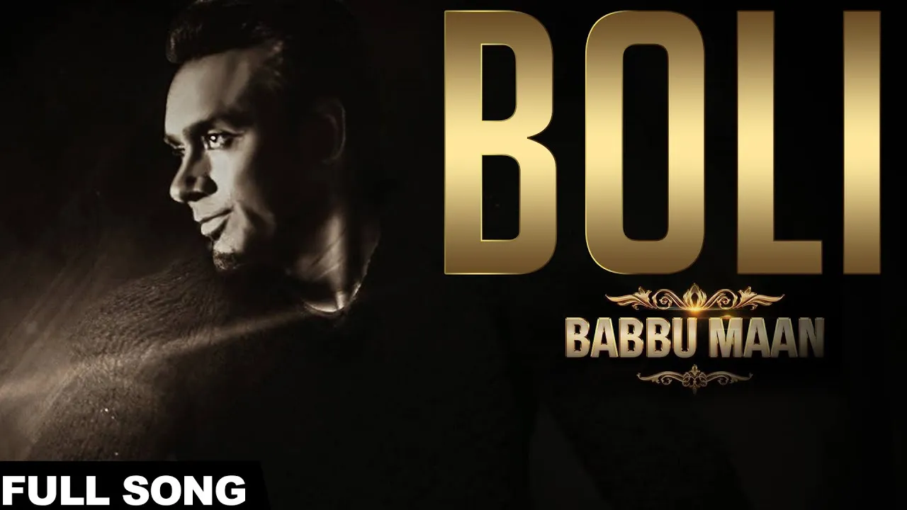  Boli - Babbu Maan Poster